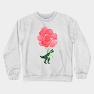 Let's Fly T-Rex Crewneck Sweatshirt